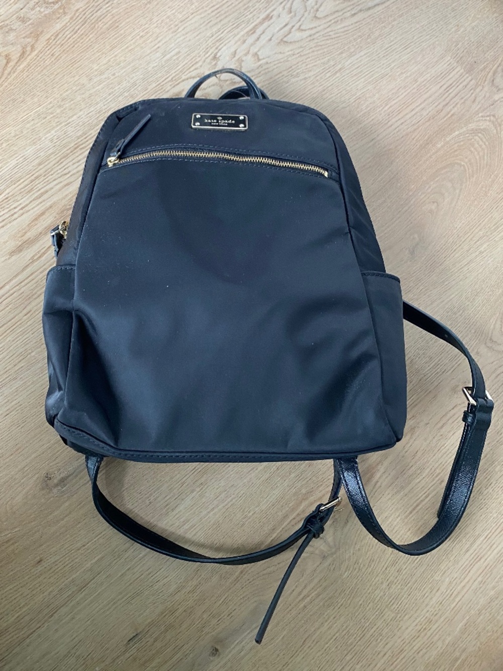 Black Nylon Kate Spade New York Backpack